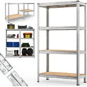 Monzana Étagère charge lourde 160x90x40cm - 700kg max