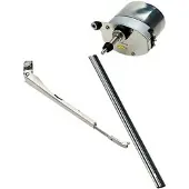 Seachoice Self Parking Wiper Washer Argenté