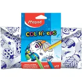 Maped M984729 Pochette - 22 x 6 x 6 cm, remplie, à peindre