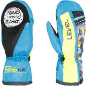 Level Dudy Mittens Jaune,Bleu 5-6 Years Enfants