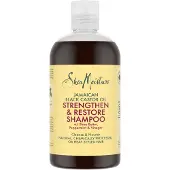 Shea Moisture Jamaican Black Castor Oil Strengthen & Restore shampoing purifiant pour cheveux abîmés et colorés 384 ml