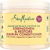 SheaMoisture Shea Moisture Après-Shampoing Sans Rinçage Stimulant & Réparateur Intense à l'Huile de Ricin Noir de Jamaïque