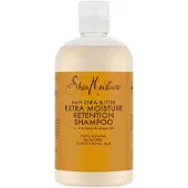 SheaMoisture Shampooing au beurre de karité brut pour cheveux abîmés et en transition 384ml