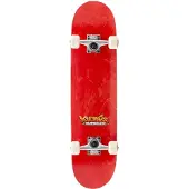 Voltage Graffiti Logo Skateboard Rouge