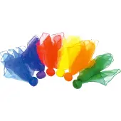 Spordas Jouets Set de 6 Scarfballs colorés et éducatifs