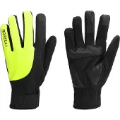 Rogelli Hommes, Gants, Core II, Noir, Jaune, (L)
