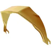 NEXX R3r Helmet Rear Spoiler Doré