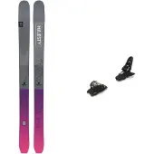 Majesty - Packs (skis + fix) - Skis freeride - Pack Havoc 110 Ti 2026 en Bois - Gris