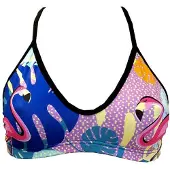 Turbo Flamingo Bikini Top Multicolore 3XL Femme