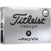 Titleist Pro V1x 2023 White Left Dash Left Dash Balles de golf