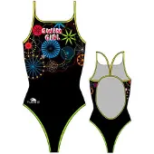 Turbo Maillot De Bain à Fines Bretelles