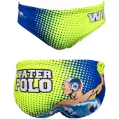 Turbo New Wp Swimming Brief Vert,Bleu 4 Years Garçon