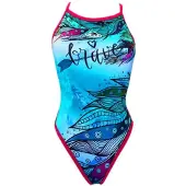 Turbo Brave Revolution Swimsuit Bleu 3XL Femme