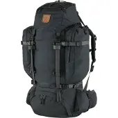 Fjällräven Sac à dos de sport 'Kajka 85' marron / noir