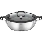 Rösle Sauteuse/cuisinière à vapeur avec couvercle Ø 28cm Silence Pro