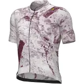 ALÉ Pr-e Marble Short Sleeve Jersey Blanc M Homme