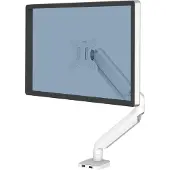 Fellowes Bras Porte-Écran - - Platinum Series - Simple - Blanc - Design Épuré