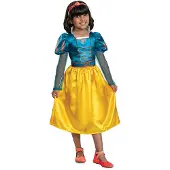 Disguise Snow White Costume Jaune 5-6 Years Enfants