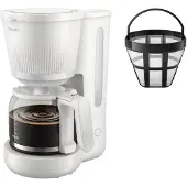 Philips Hd7411/00 Drip Coffee Maker Argenté One Size / EU Plug 220V