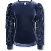 ONLY GIRLS Sweat-shirt 'KOGConfidence' bleu