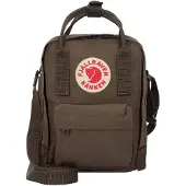 Fjällräven Sac à bandoulière 'Kanken Sling' marron / rouge / blanc