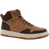 Kappa Bottines à lacets 'Gerardo' sépia / brun foncé