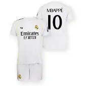 Real Madrid Ensemble maillot de football Mbappé domicile - 2025-2026 - Enfant - 116