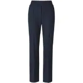 Goldner Pantalon à plis 'Vera' marine