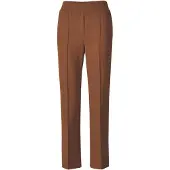 Goldner Pantalon à plis 'VERA' cognac