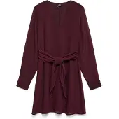 Vero moda Maternity Robe 'VMMPearl' lie de vin