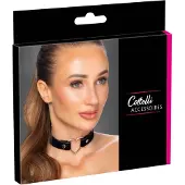 Cottelli - collier tour de cou cœur - noir