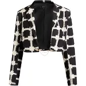 Faina Blazer noir / blanc
