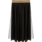 Faina Jupe or / noir