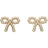 NAEMI Boucles d'oreilles or / blanc