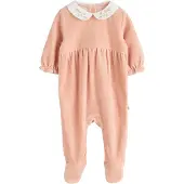 Next Pyjama vert pastel / poudre / blanc
