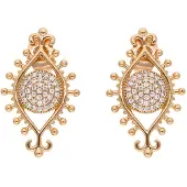 Gaya Boucles d'oreilles or / transparent