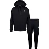 SikSilk Survêtement noir / blanc