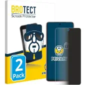 BROTECT Sichtschutzfolie für Vivo V60e 5G Anti-Spy Privacy Folie Blaulicht-Schutz