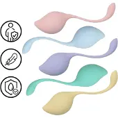 Loveline Pelvic Stem - set de boules de Kegel pour gymnastique intime (5 pièces)
