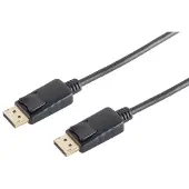Shiverpeaks BS10-50055 Câble DisplayPort 5 m noir (5 m), Câble vidéo, Or, Noir