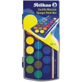 Pelikan Boîte de coul. Opaques F455/22 T21 - 22 couleurs + pinceau