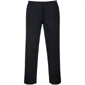 Portwest Pantalon de cuisine DRAWSTING Noir M