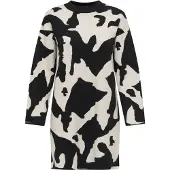 ONLY Robe 'ONLJULIA' noir / blanc