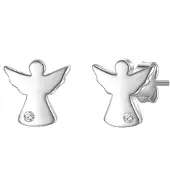 Glanzstücke Boucles d'oreilles argent / transparent