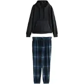 Next Pyjama long bleu marine / noir