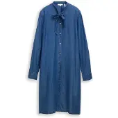 Tom Tailor Robe-chemise bleu denim