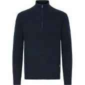 INDICODE JEANS Pull-over ' IDBratram ' bleu foncé