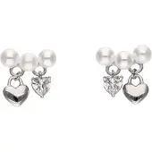 NAEMI Boucles d'oreilles blanc