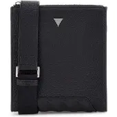 GUESS Torino Flat Sac à bandoulière Noir Homme Noir One Size