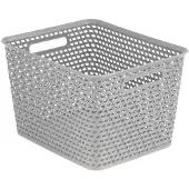 Curver Panier à linge - - Yourstyle - 18 L - Gris clair - Compact